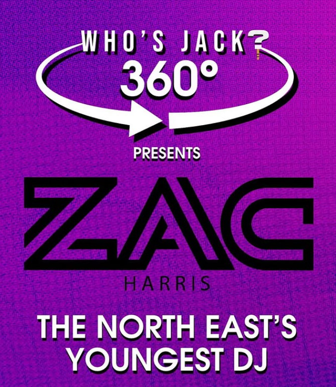 DJ Zac Harris guest performance Whos Jack 360 Fleet Street Newcastle May 2025 tech house DJ set